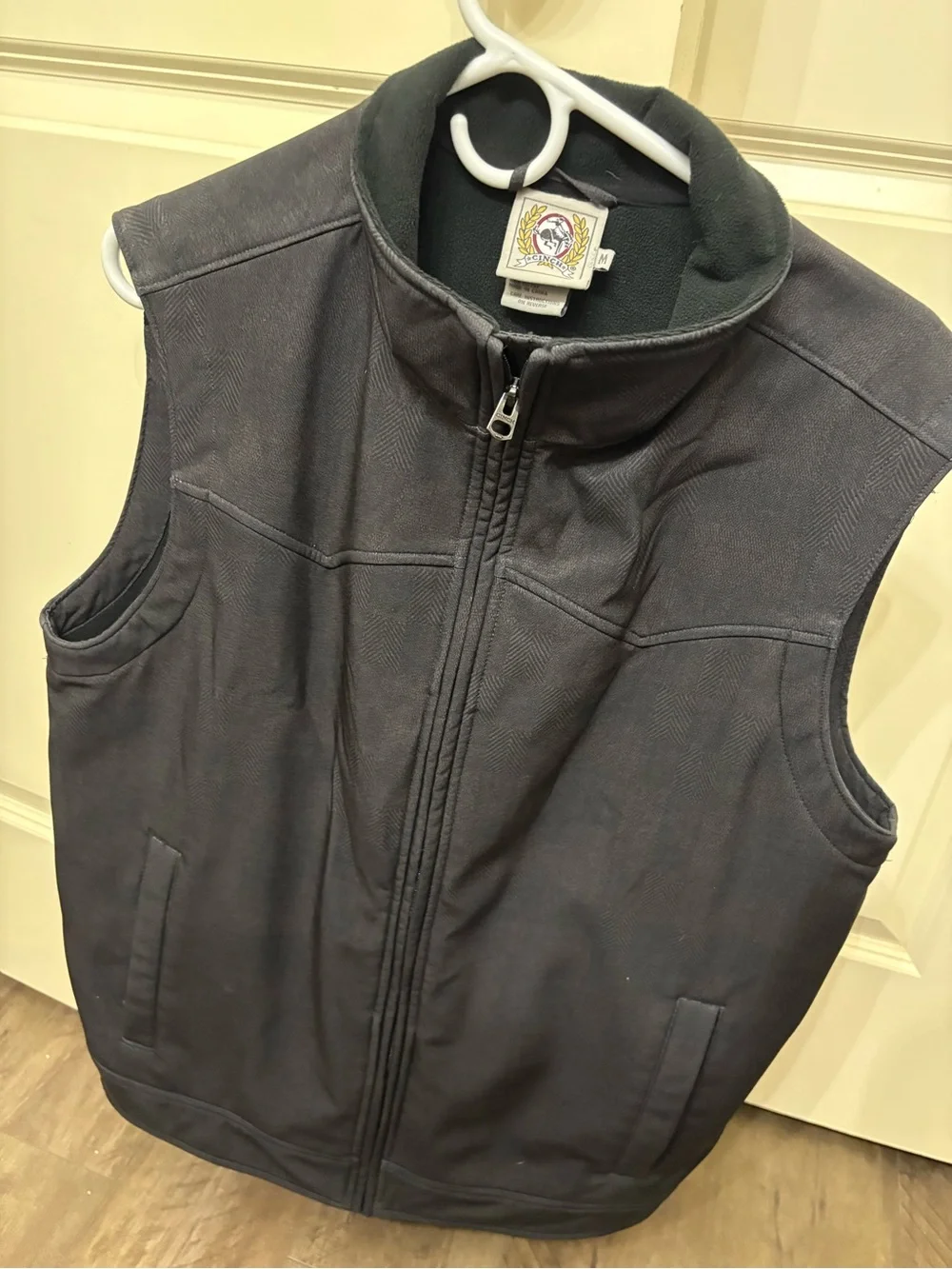 Cinch Men's Dark Gray Quilted Vest